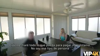 Blonde European Teen Gives First Casting Blowjob