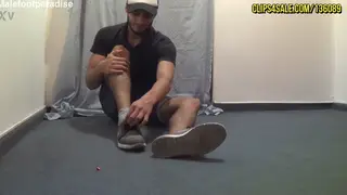 Latino Master Demands Foot Worship from a Sub