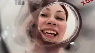 Tattooed Teen Femdom Swallows in POV Shrink Fantasy