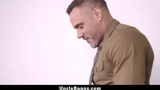 Stepdad Teaches Stepson a Hard Lesson Bareback