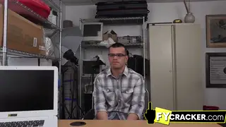 Muscular Boss Fucks Applicant Over the Desk