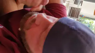 Mature Daddy Swallows Partner's Load Completely