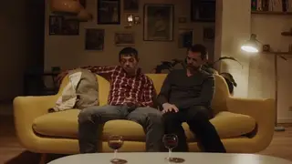 Muscular European Boss and Employee Join Office Orgy