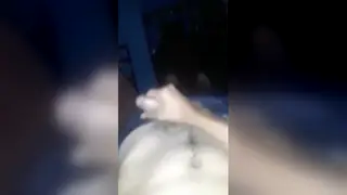 Solo Guy Strokes Big Cock to Intense Climax