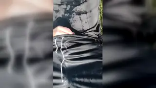 Mature European Man Pisses Outdoors in Public Fetish Clip