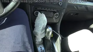 Arab Wife Takes Stranger in Car While Husband Watches Nearby