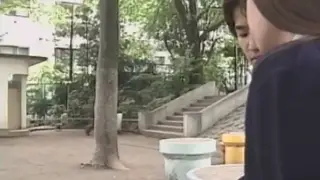 Japanese Student Uses Toys During Public Bathroom Session