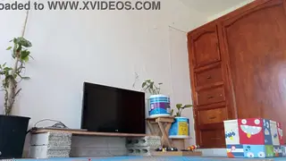 Curvy Asian Latina MILF Teases Herself With Toys in Private Room