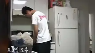 Asian Solo Stud Shows Off His Lean Body