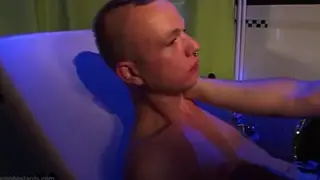 Tattooed Twink Takes a Deep Fist and Gapes Wide