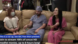 Asian Nurse Submits to Medical Bondage Examination