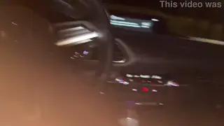 Latina Swallows Every Drop After a Car Blowjob