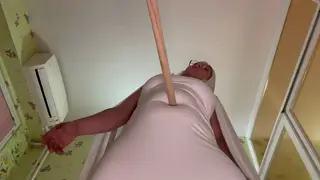 Voluptuous Pregnant MILF Takes Anal Toys and Gaping Play
