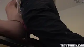 Twink Patient Gets Hard During Exam and Doctor Breeds Him Bareback