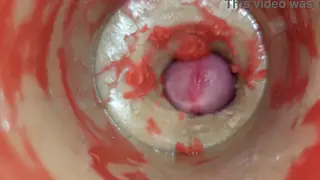 European Woman Takes Deep Throat and Creampie in POV