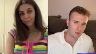 Petite Student Seduces Teacher During Video Call
