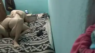 Latina MILF Rides Her Boyfriend With Deep Kisses