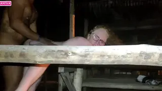 Blonde Latina Gets Creampied on Beach in Cuckold Scene