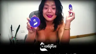 Asian Cam Girl Delivers JOI in Private Show