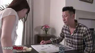 Busty Asian MILF Teases With Slow Oral and Tit Play