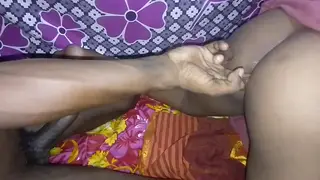 Indian Bhabhi Swallows Cum After Anal and Handjob