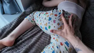 Stepsister Falls Into Bed for POV Doggystyle