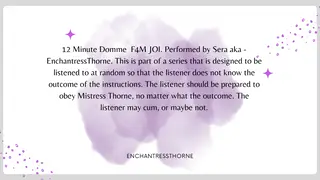 Dominant Femdom Teases Viewer With Orgasm Denial