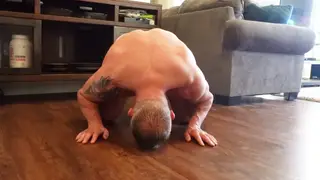 Dominant Woman Uses Submissive Partner as Human Toilet