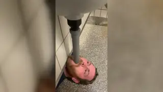 European Men Share Blowjobs and Piss Outdoors in Bondage Orgy