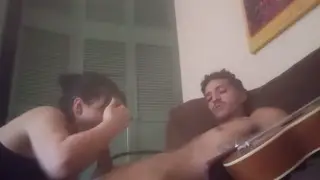 Curvy Latina Roommate Sucks Cock After Caught Masturbating