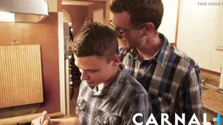 Mature Doctor and DILF Share a Stepson in Clinical Threesome