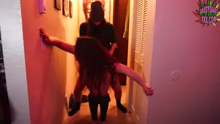 Voluptuous Latina Takes a Messy Finish on Her Chest