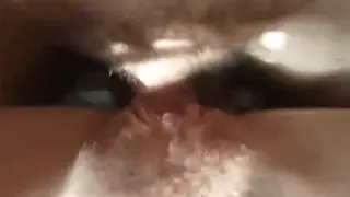 Mature MILF Takes a POV Creampie Up Close