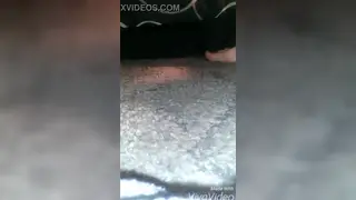 Solo Guy Works a Large Toy Deep Inside in Close-Up