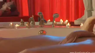 Mature Man Enjoys Toy Play and Oral Pleasure