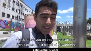 Latino Twink Gives POV Blowjob for Cash
