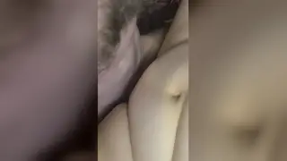 Curvy BBW Gets Deep Creampie from Tattooed Lover