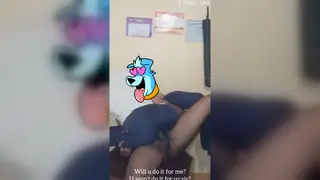 Muscular Asian Teacher Barebacks Student at Desk