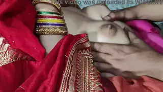 Indian Bride's First Night Ends in Rough Anal