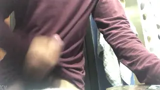 Smooth Guy Shows Off His Feet While Hard