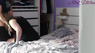 Blonde MILF Takes Anal While Husband Watches