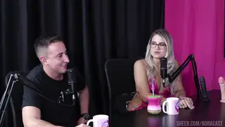 Blonde Latina MILF Takes Two Cocks in Casting