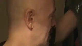 Mature Man Swallows Stranger's Load Through Gloryhole
