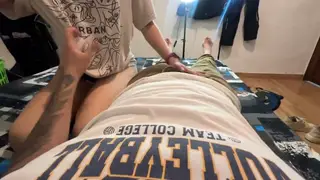 Petite Latina Stepsister Delivers Deep POV Blowjob