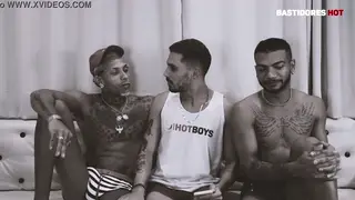 Latino Performer Gives Blowjob During Casting Session
