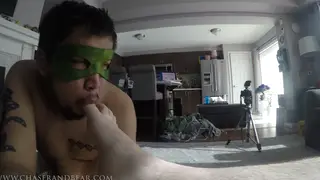 Chubby Bear Gets His Hairy Ass Rimmed and Balls Licked