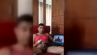 Indian Guy Masturbates Alone in Solo Session