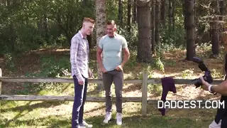 Stepdad and Stepson Explore Anal Desire During Shoot