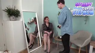 Curvy Stepmom Lures Stepson Away From His Date