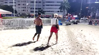 Voluptuous Guy Takes BBC in Interracial Amateur Encounter
